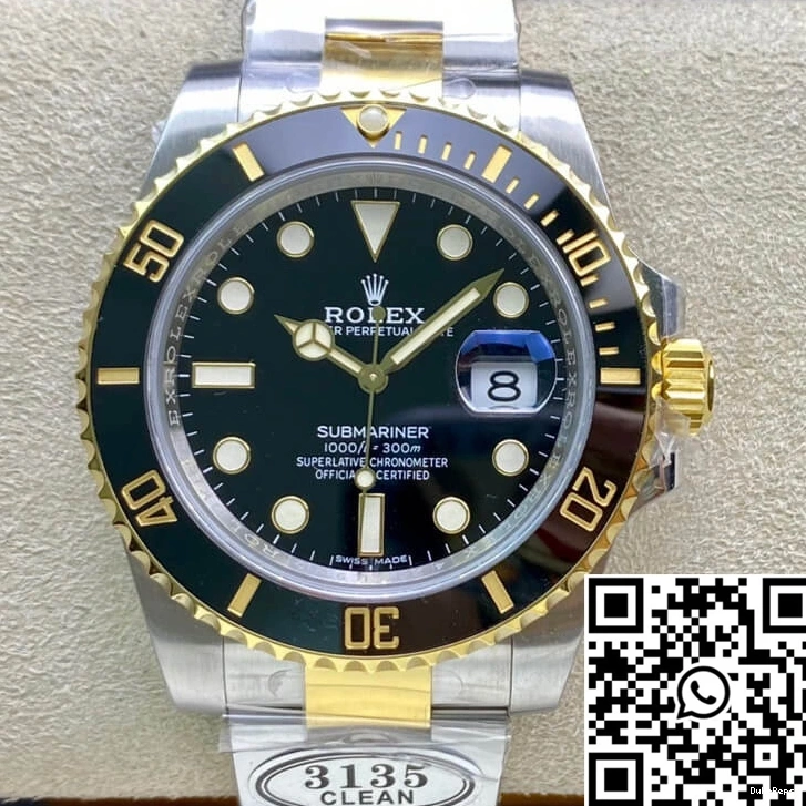 Submariner Clean Dial Black 116613-LN-97203 V4 Rolex Factory 0120
